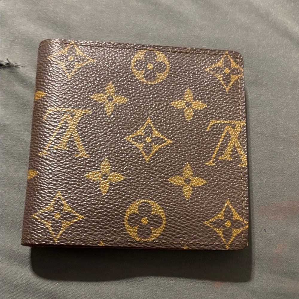 Louis Vuitton Brown and Gold Monogram wallet